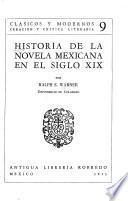 Historia de la novela mexicana en el siglo XIX