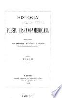 Historia de la poesía hispano-americana
