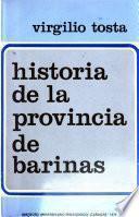 Historia de la Provincia de Barinas