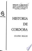 Historia de la provincia de Cordoba