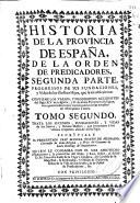 Historia de la provincia de España de la Orden de Predicadores