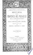 Historia de la Provincia del Paraguay de la Compañía de Jesús