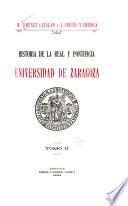 Historia de la real y pontificia Universidad de Zaragoza