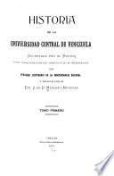 Historia de la Universidad Central de Venezuela