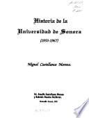 Historia de la Universidad de Sonora: 1953-1967