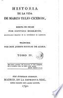 Historia de la vida de Marco Tulio Ciceron, 4