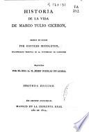 Historia de la vida de Marco Tulio Ciceron