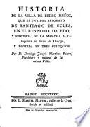 Historia de la villa de Pedro Muñoz