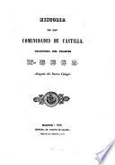 Historia de las comunidades de Castilla