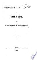 Historia de las Córtes de 1848 á 1849