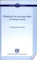 Historia de las doctrinas sobre el contrato social