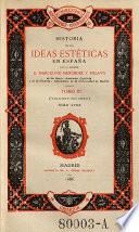 Historia de las ideas estéticas en España