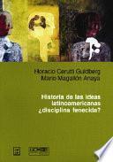Historia de las ideas latinoamericanas