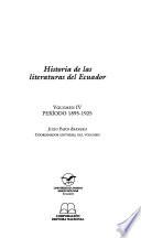 Historia de las literaturas del Ecuador