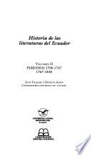 Historia de las literaturas del Ecuador
