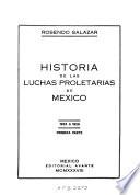 Historia de las luchas proletarias de México: 1923-1929