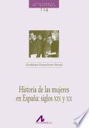 Historia de las mujeres en España