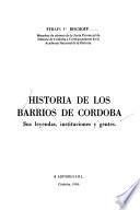 Historia de los barrios de Córdoba