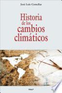 Historia de los cambios climáticos