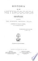 Historia de los heterodoxos españoles