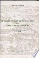 Historia de los primeros años del reinado de Felipe IV