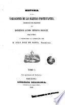 Historia de los variaciones de las iglesias protestantes escritas en francés, 1