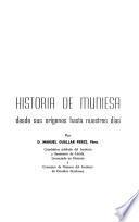 Historia de Muniesa