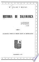 Historia de Salamanca ...