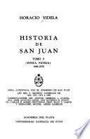 Historia de San Juan: Epoca patria, 1862-1875