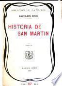 Historia de San Martin y de la emancipaci'on sudamericana