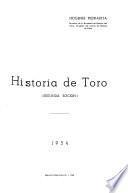 Historia de Toro
