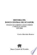 Historia del Banco Central del Ecuador
