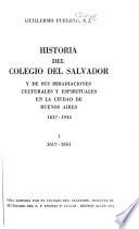 Historia del Colegio del Salvador