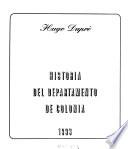 Historia del Departamento de Colonia