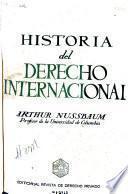 Historia del derecho internacional