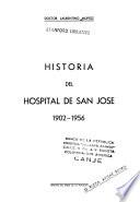 Historia del Hospital de San José, 1902-1956