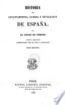 Historia del levantamiento, guerra y revolución de España