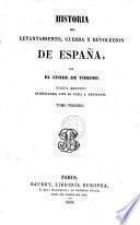 Historia del levantamiento, guerra y revolución de España