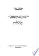 Historia del movimiento sindical uruguayo: Cuestión social y debate ideológico