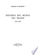 Historia del Museo del Prado, 1818-1868