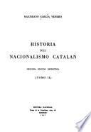 Historia del nacionalismo catalán