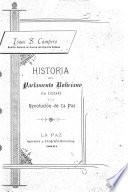 Historia del parlamento boliviano de 1898 y la revolución de La Paz