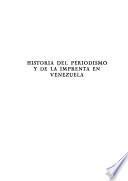 Historia del periodismo y de la imprenta en Venezuela
