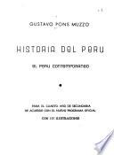 Historia del Perú para el 1. [al 5.] año de educación secundaria: El Perú contemporaneo