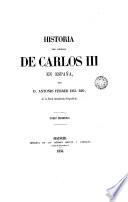 Historia del reinado de Carlos III en España, 1
