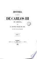 Historia del reinado de Carlos III en España, 4