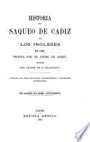 HISTORIA DEL SAQUEO DE CADIZ