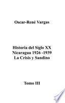 Historia del siglo XX: Nicaragua, 1926-1939
