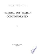 Historia del teatro contemporáneo