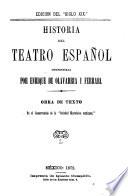 Historia del teatro español